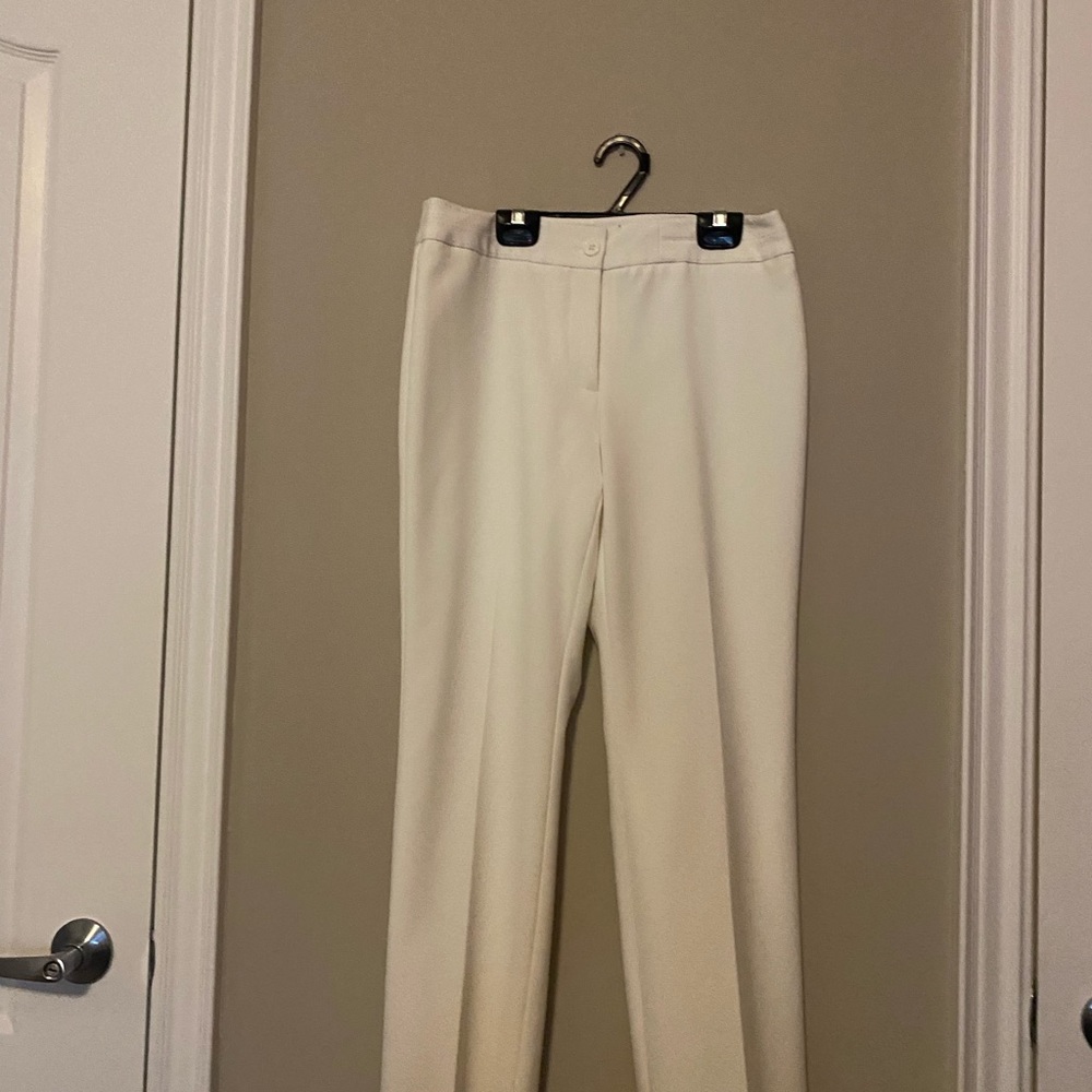 White polyester Proportion Petite slacks